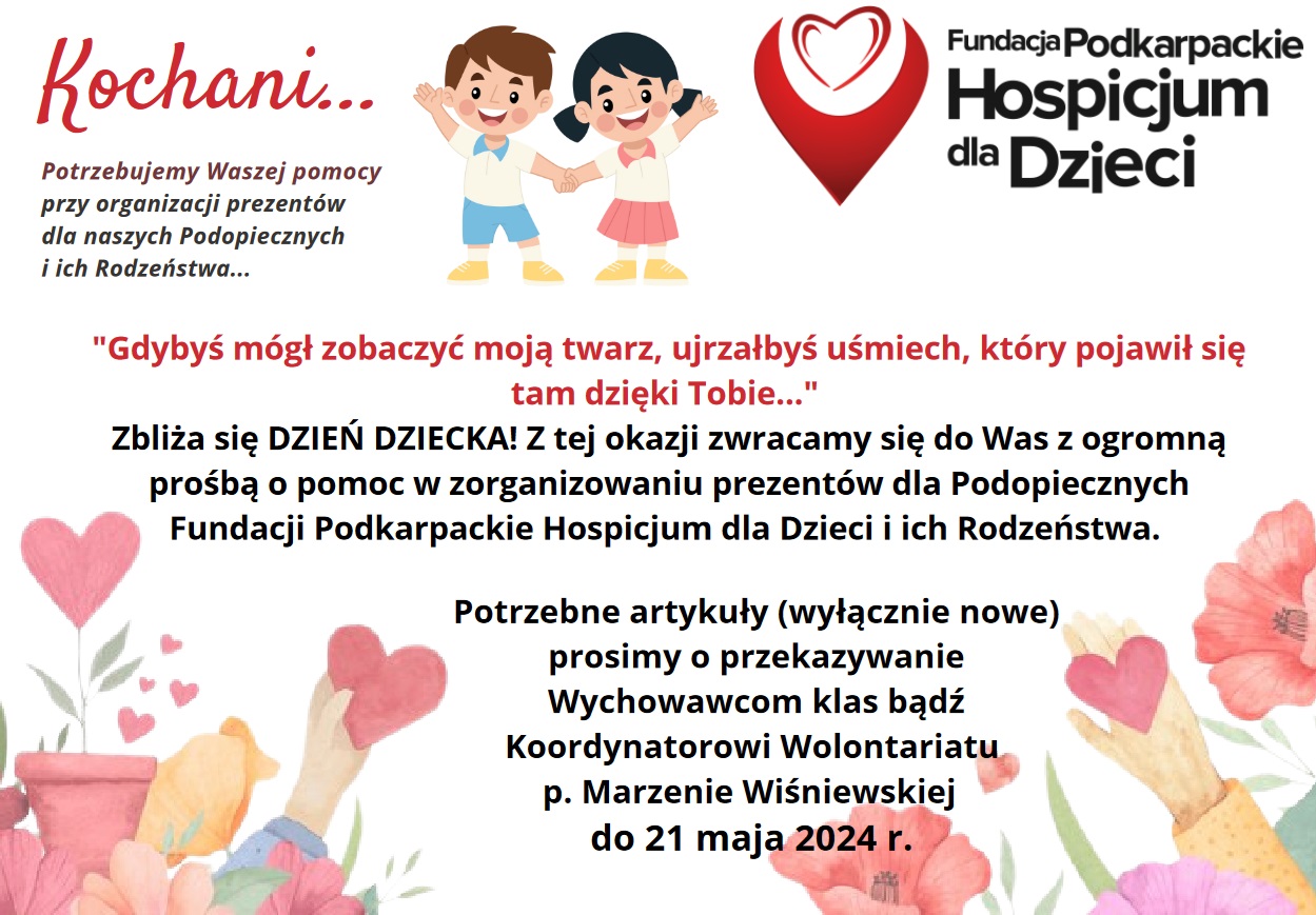 Zbiórka dla Hospicjum