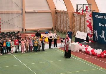 Poświęcenie hali sportowej