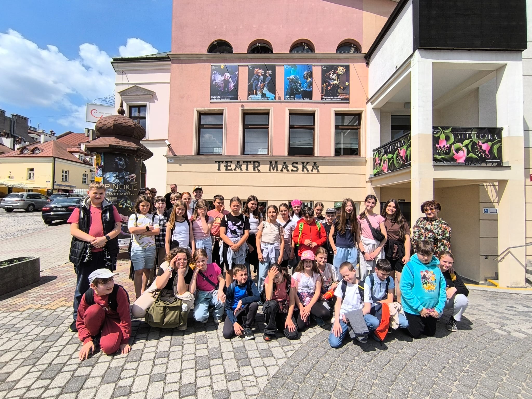 Wyjazd klas 4-5 do Teatru Maska