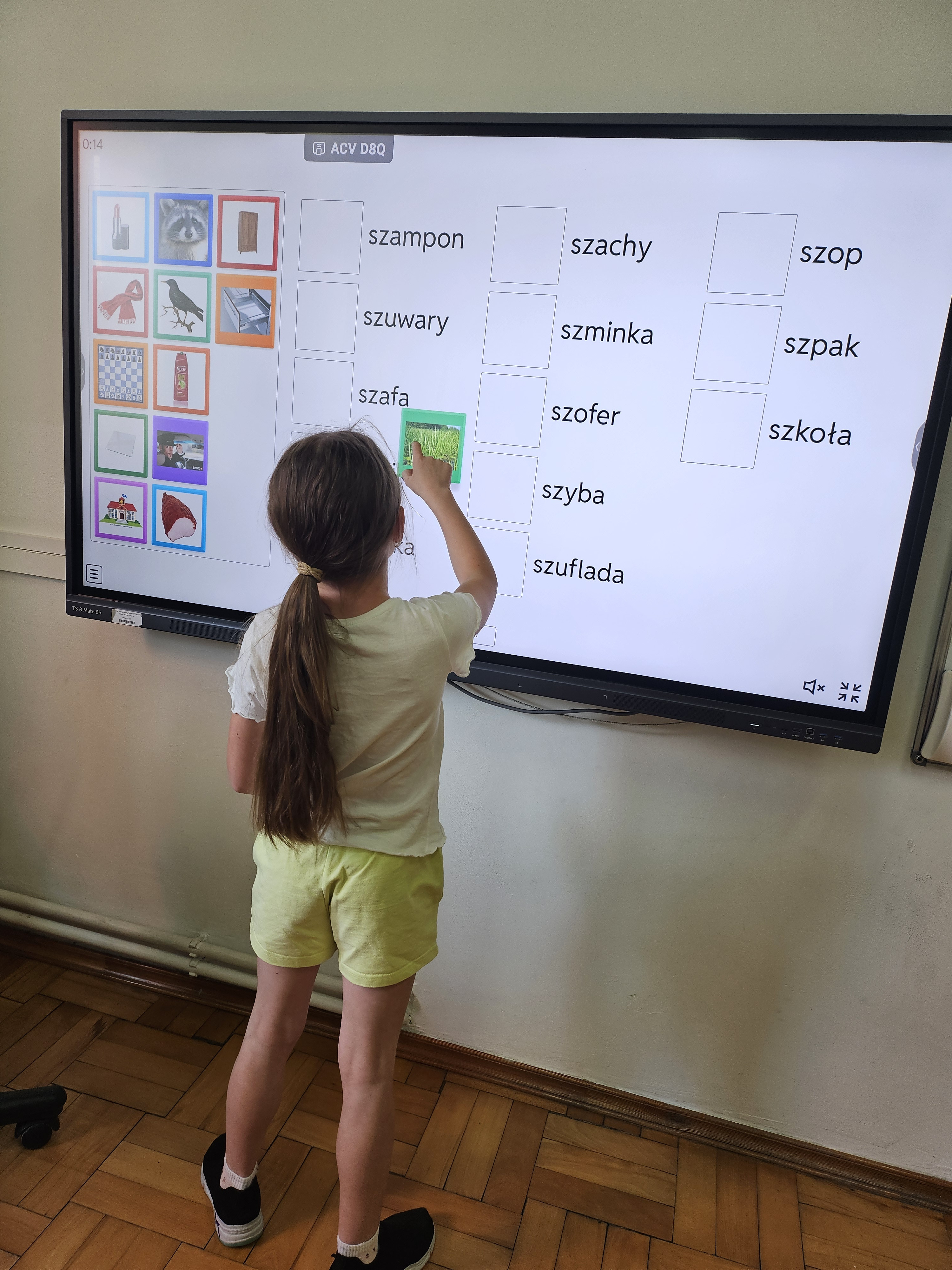 Zajęcia logopedyczne w ramach projektu „Szkoła Równych Szans