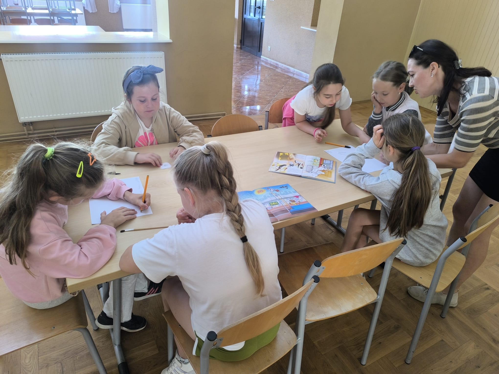 Wizyta klasy II w bibliotece