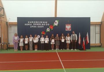 Zakończenie roku szkolnego 2024/2025
