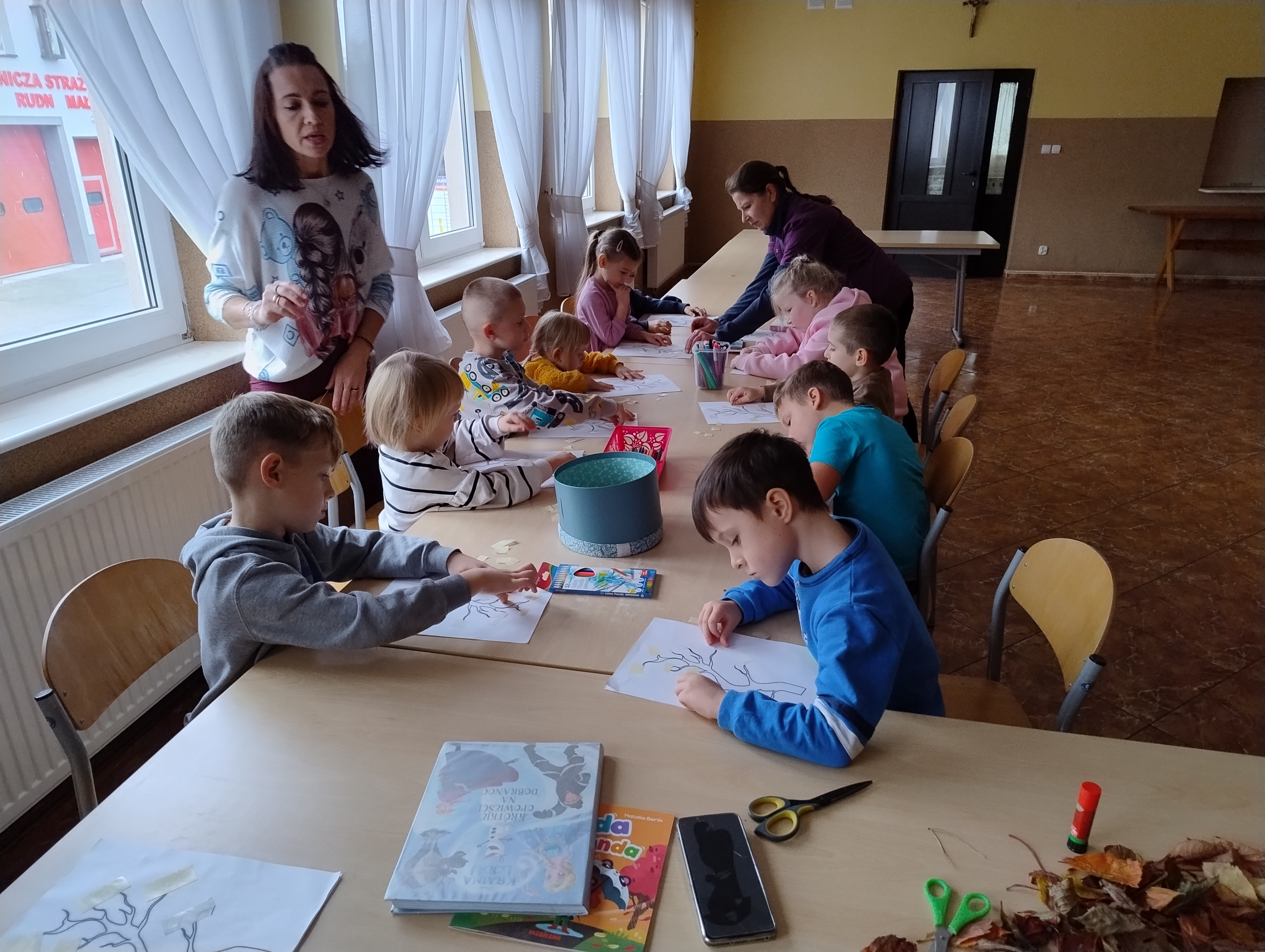 Wyjście przedszkolaków do biblioteki