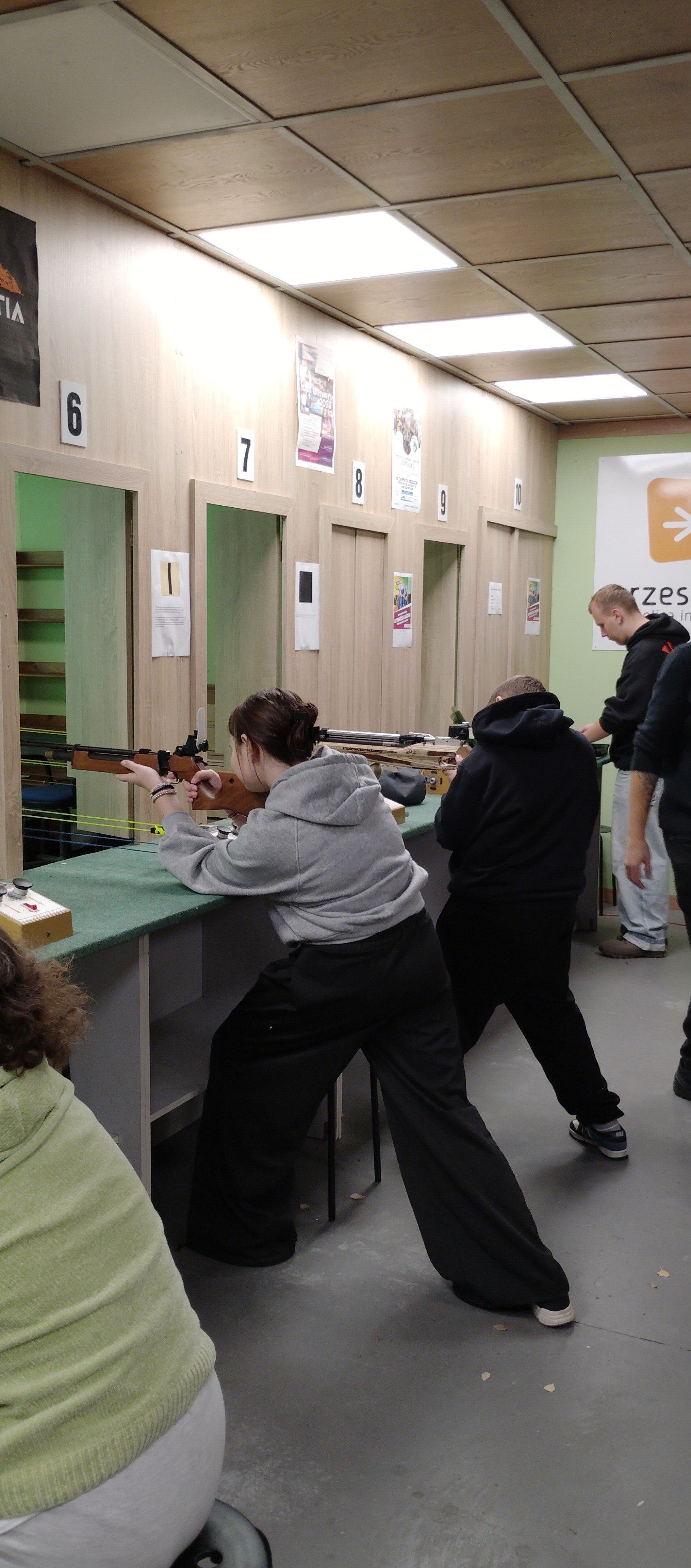 Zajęcia strzeleckie klasy V
