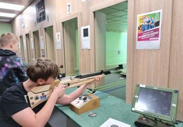 Zajęcia strzeleckie klasy VI