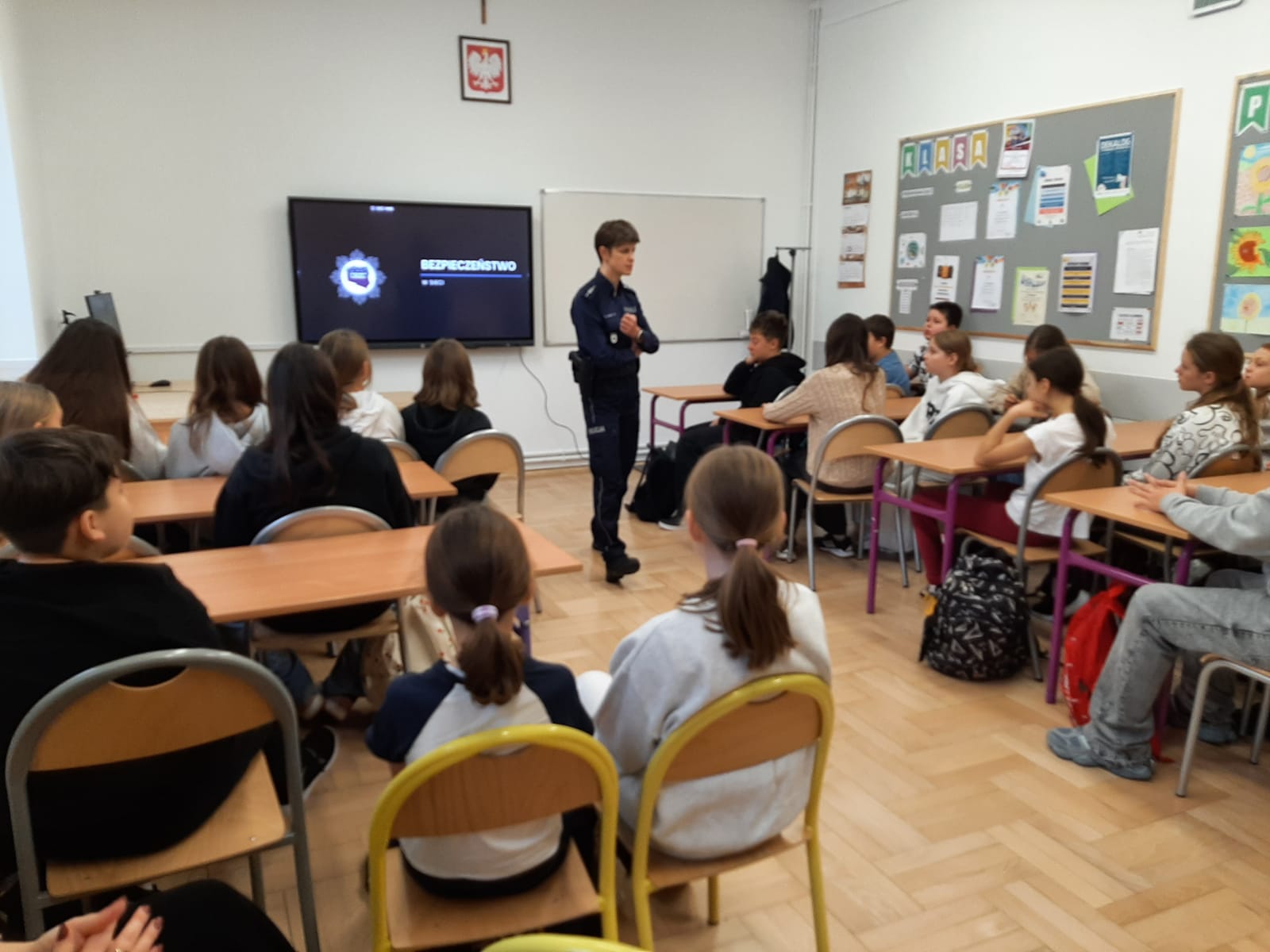 Zajęcia proflaktyczne z funkcjonariuszami CBZC