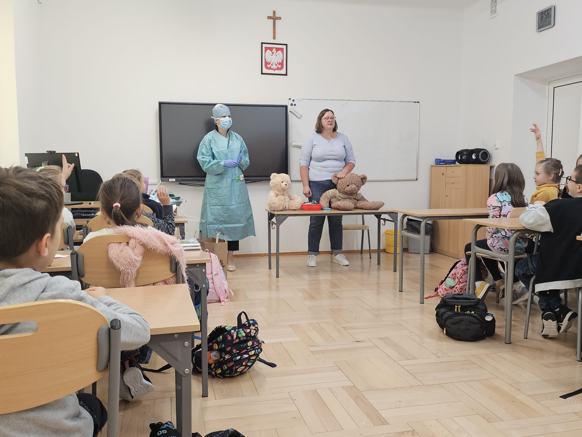 Zajęcia z transplantologii w klasie 2