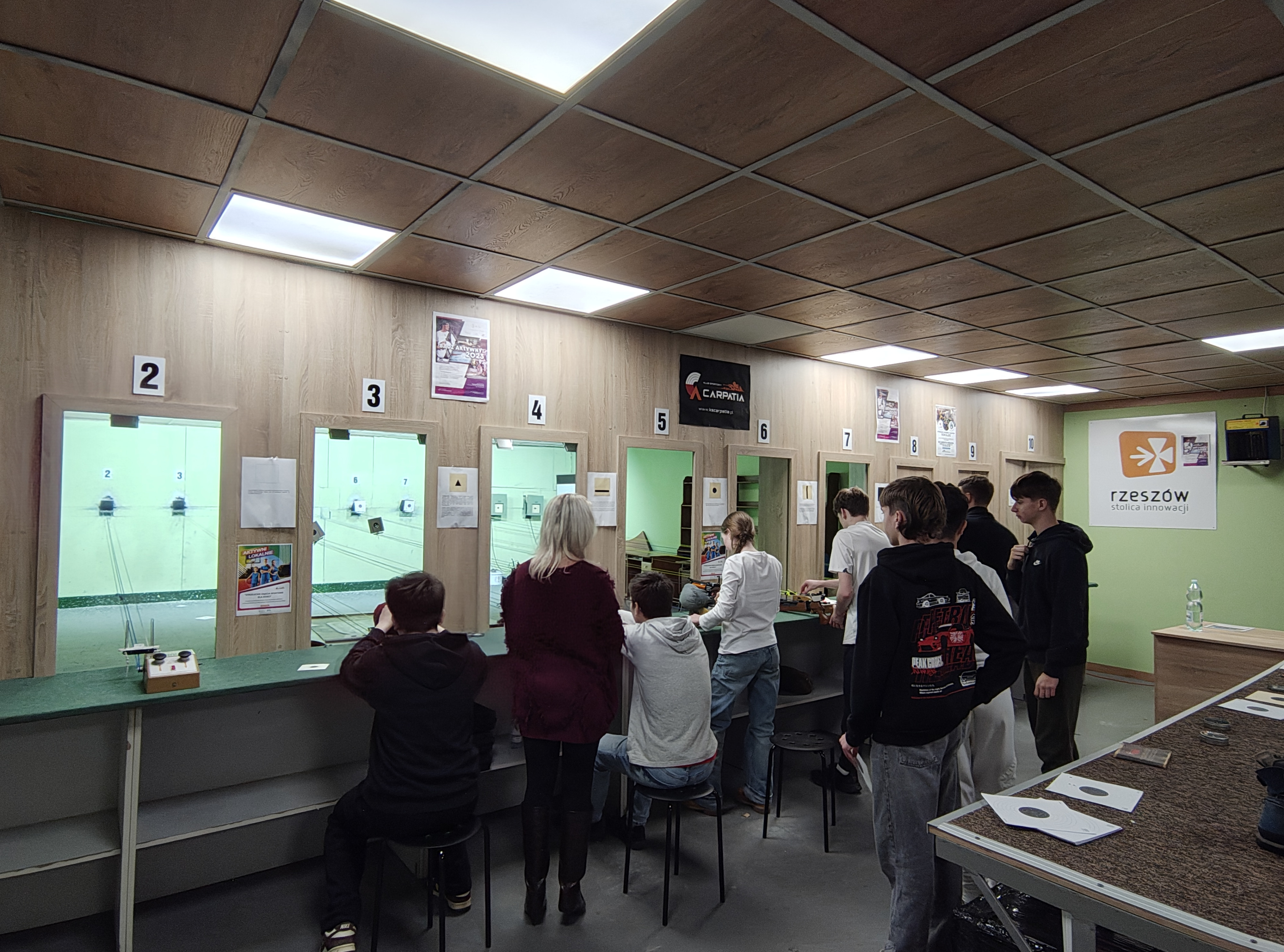 Kolejne zajęcia strzeleckie klasy 8