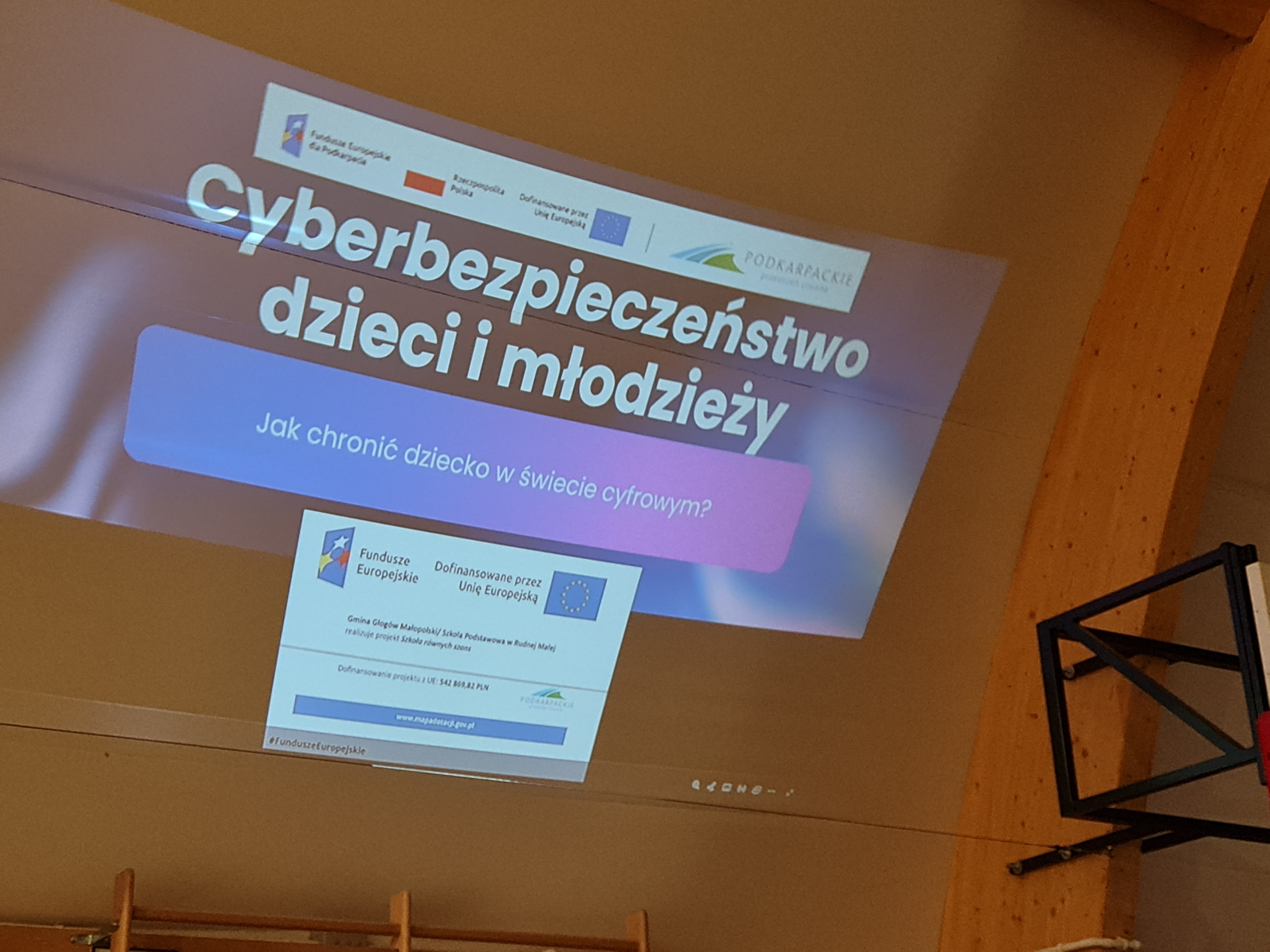 Zebranie szkoleniowe dla rodziców w ramach projektu 