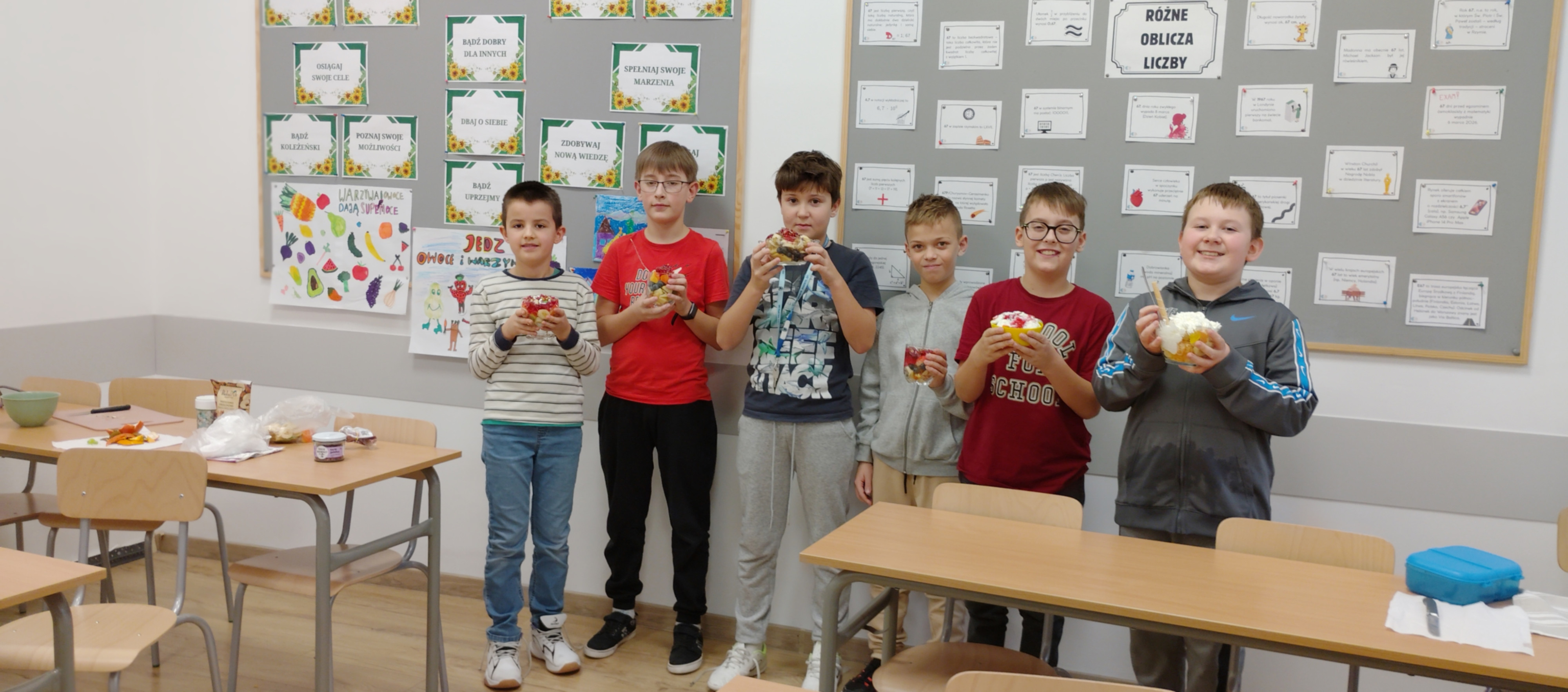 Zajęcia proekologiczne w klasie 4 w ramach projektu 