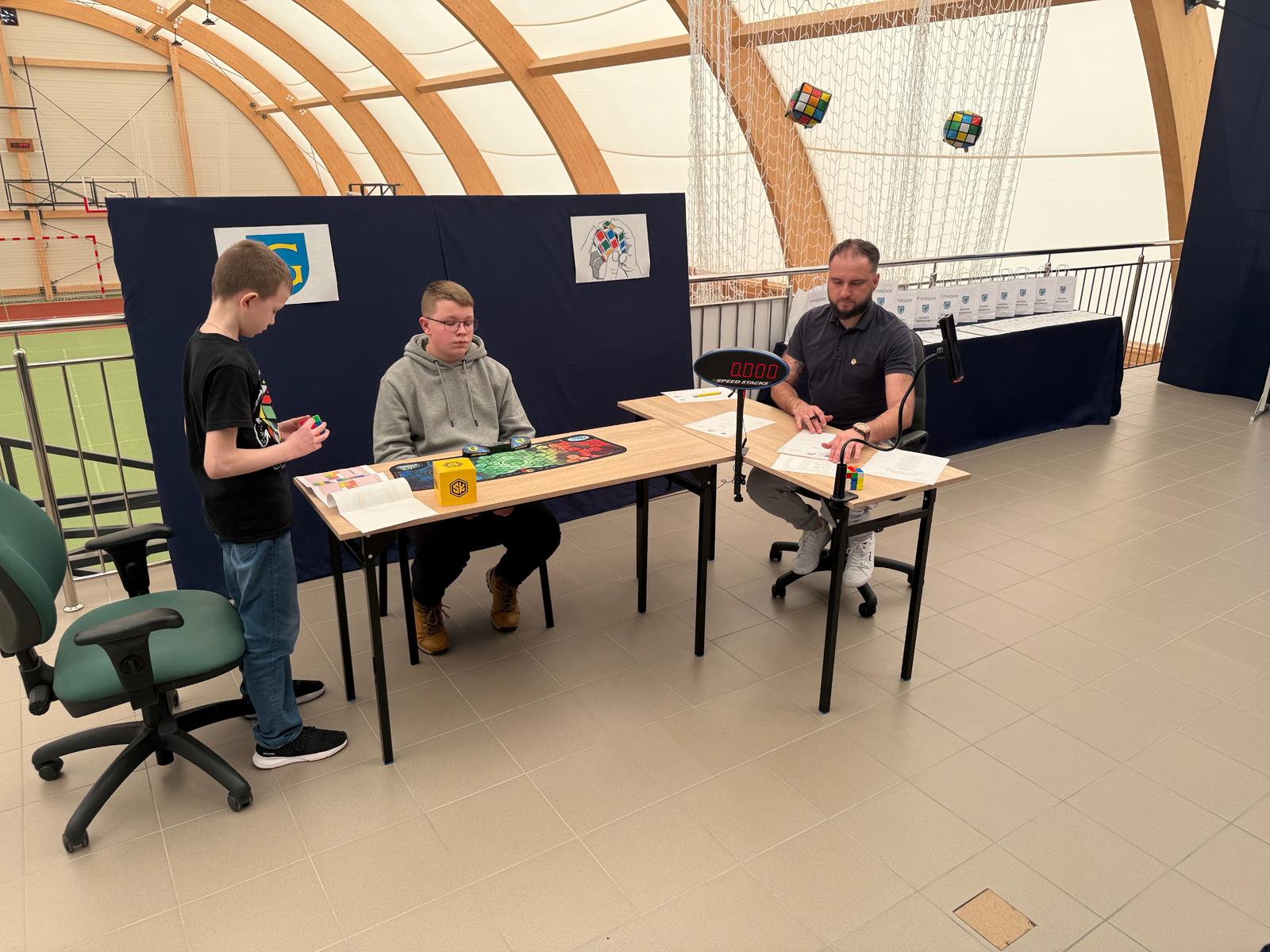 Finał II Gminnych Zawodów w Speedcubingu