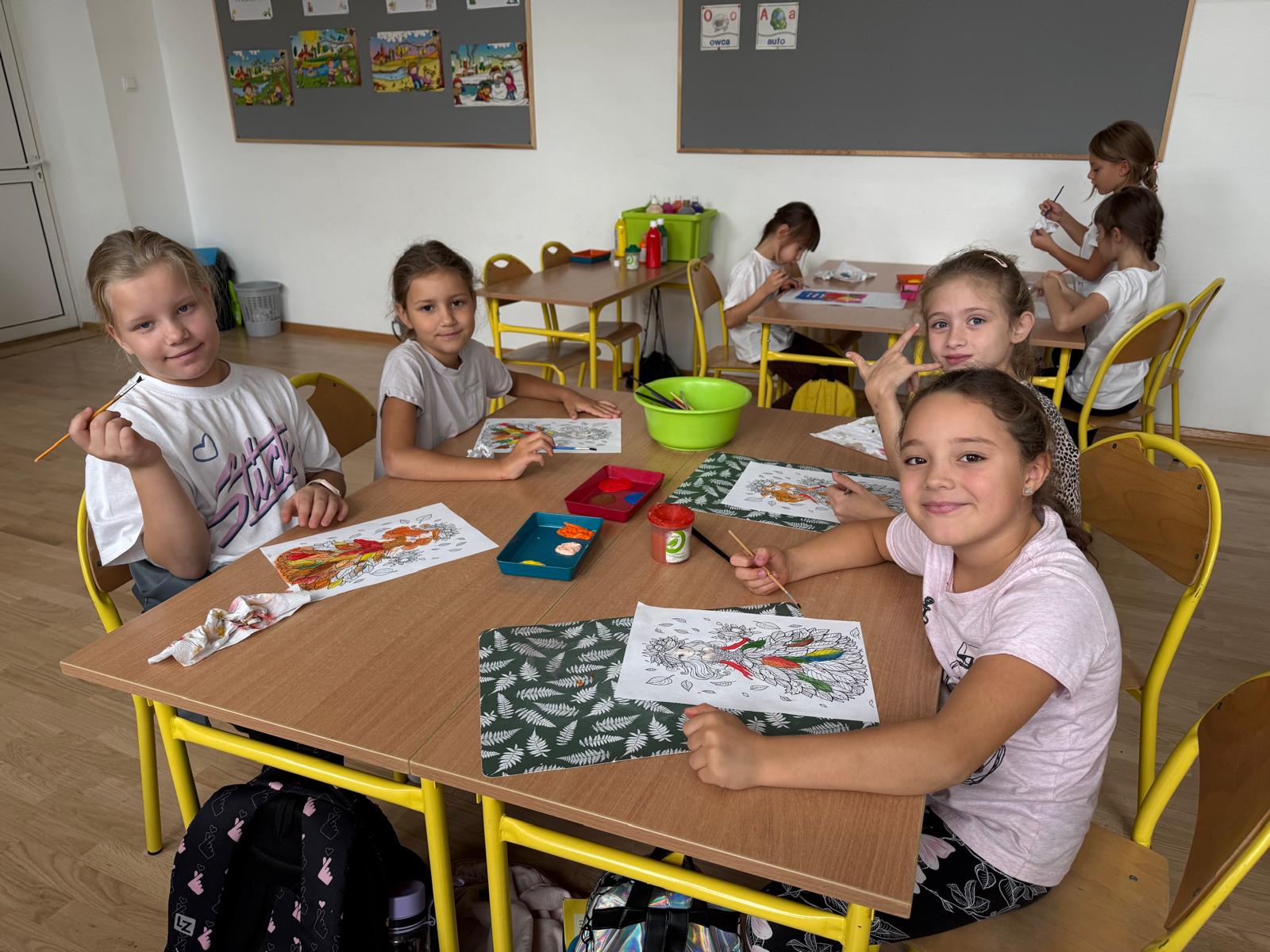 Zajęcia wspierające mechanizmy uczenia się w klasach 1-3 w ramach projektu 