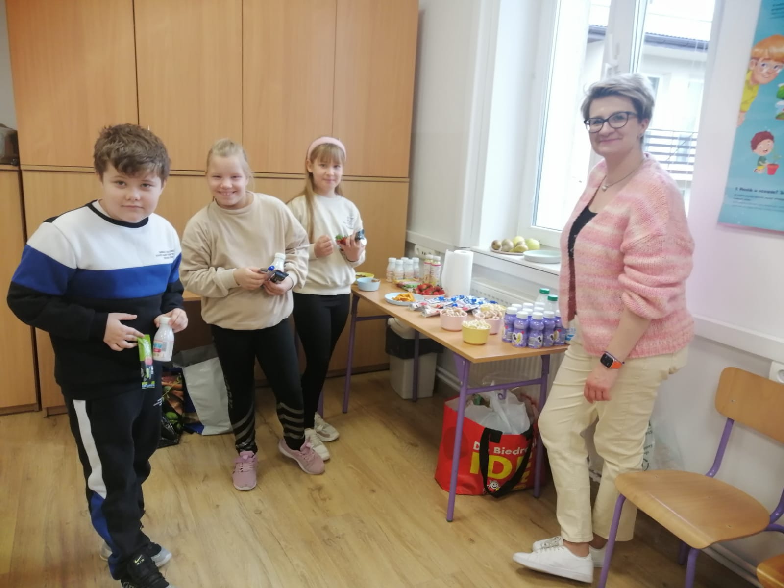 Zajęcia prozdrowotne w ramach projektu 