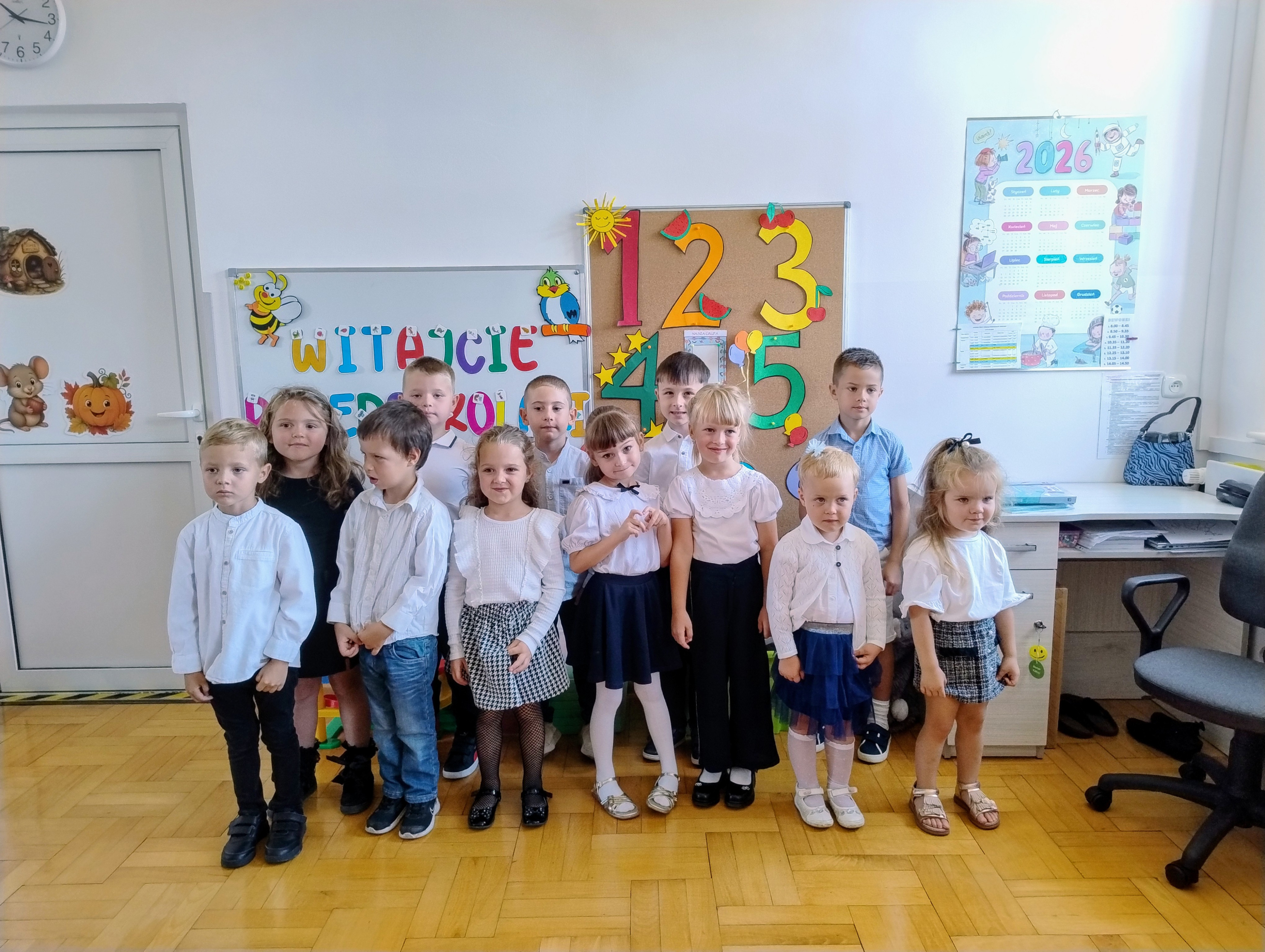 Rozpoczęcie roku w oddziale przedszkolnym