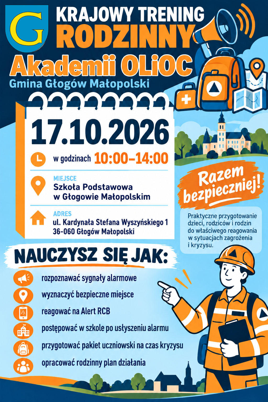 17.10.2026 KRAJOWY TRENING RODZINNY AKADEMII OLiOC