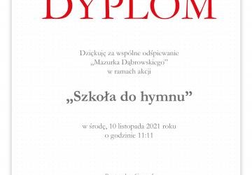 „Szkoła do hymnu”