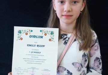 Emilia Rusin laureatką Konkursu Recytatorskiego