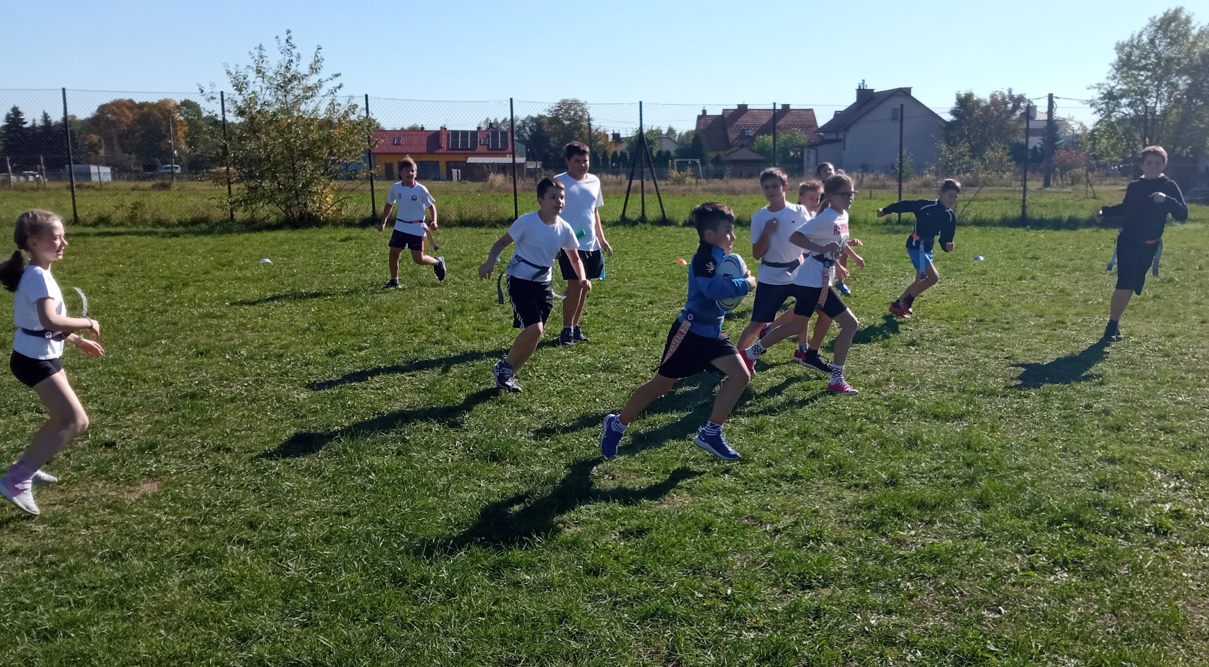 Rugby tag na zajęciach WF